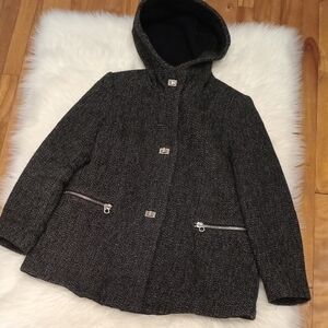 Sandro Coat with Hood